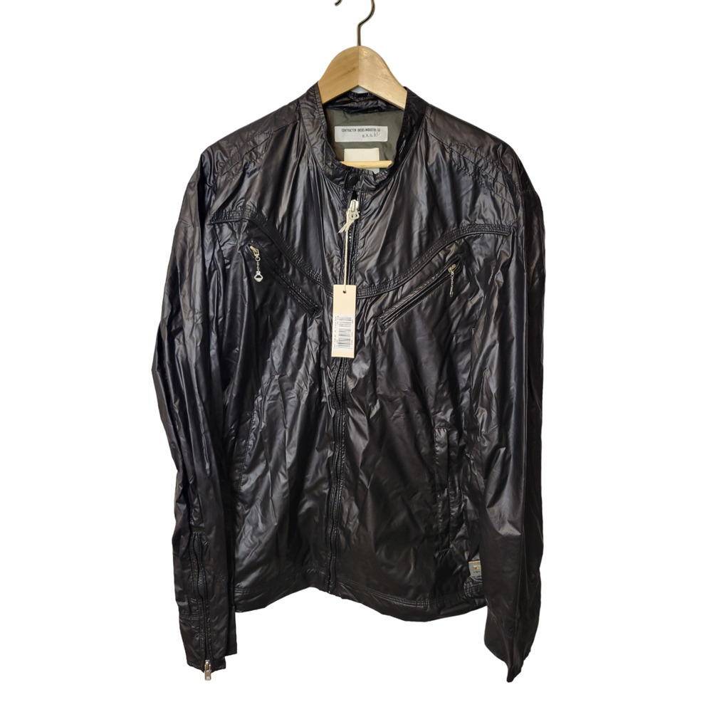 Diesel Co. BRGZ Black Full Zip Crew Neck Motor Men's J-Toki Jacket 2XL